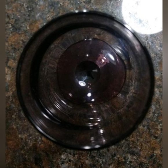 Vintage Libbey Brandy/Wine Amethyst Wine Glasses-4 - Picture 3 of 3